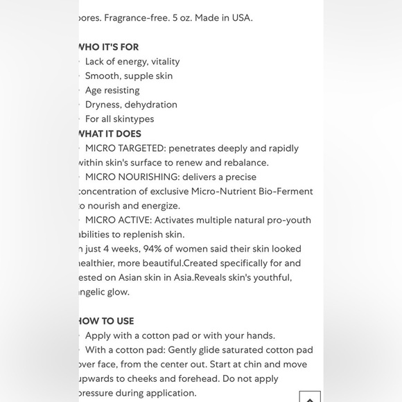 New - sealed Estée Lauder Micro Essence treatment lotion . 5 OZ /150 ML size - Picture 4 of 4